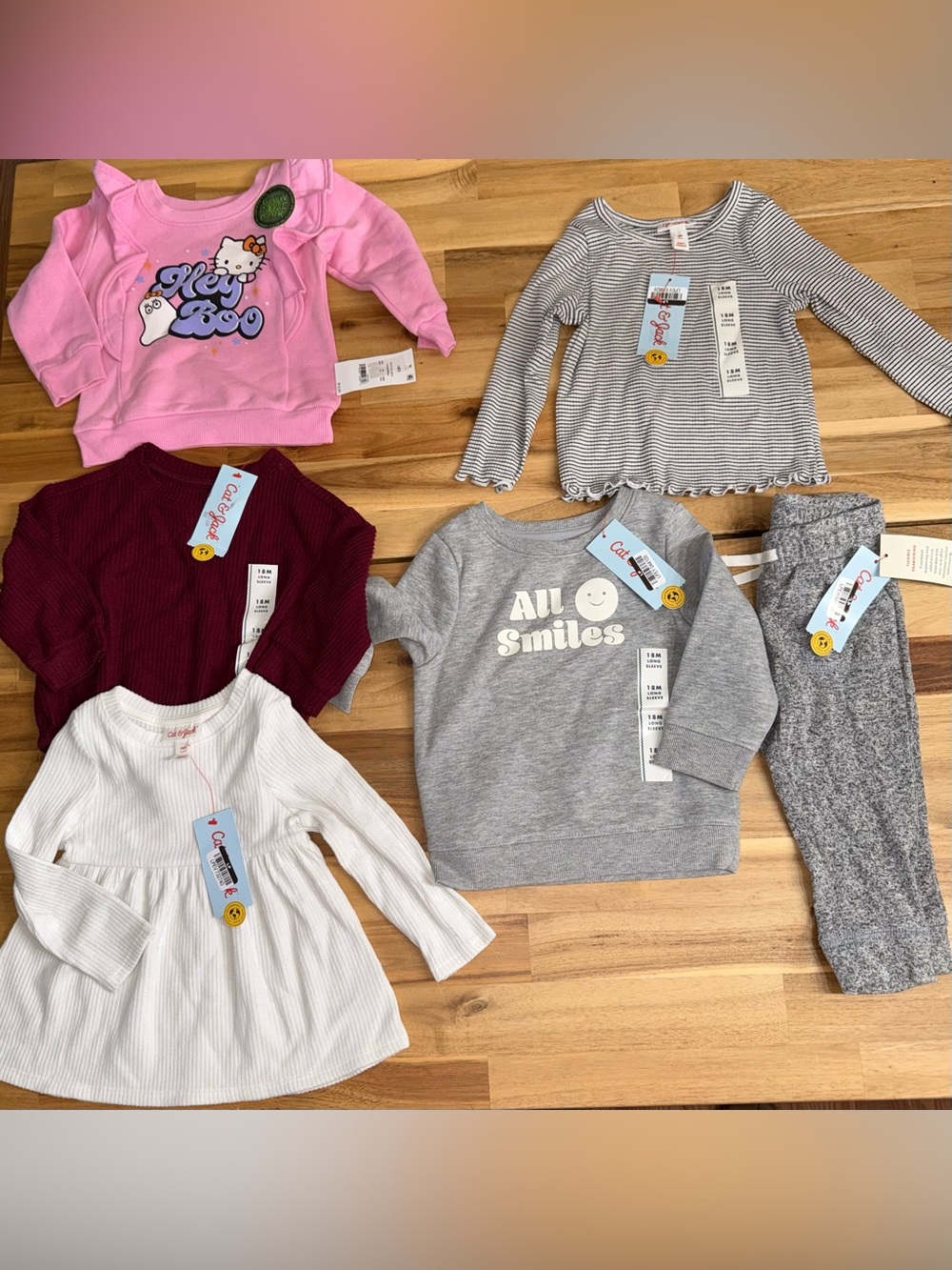 NWT Baby girl clothes bundle 18M